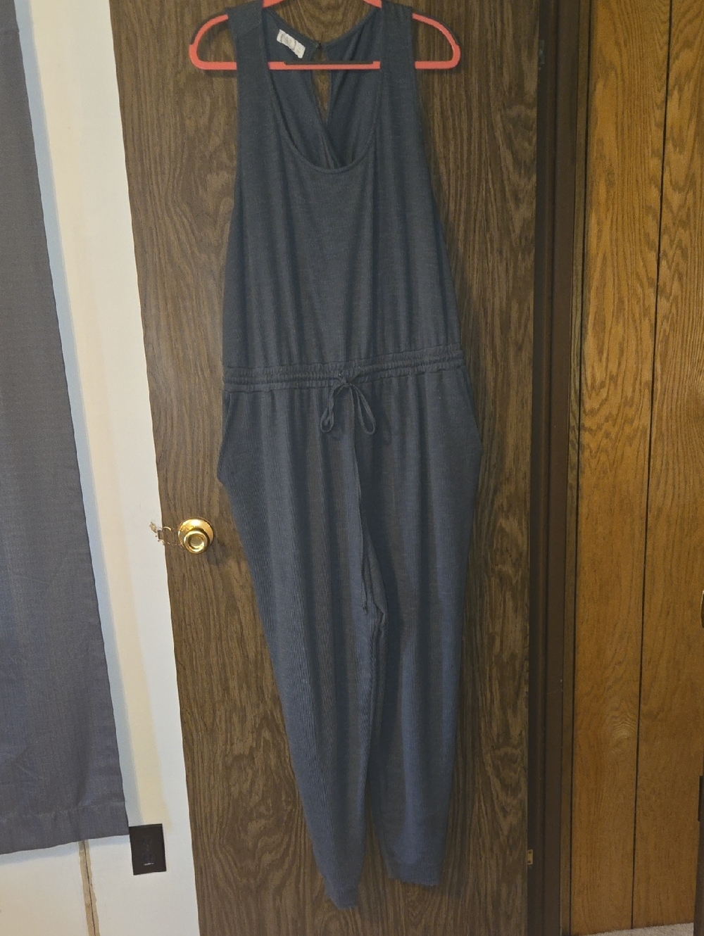 Maurices 24/7 Sleeveless Drawstring Jumpsuit
